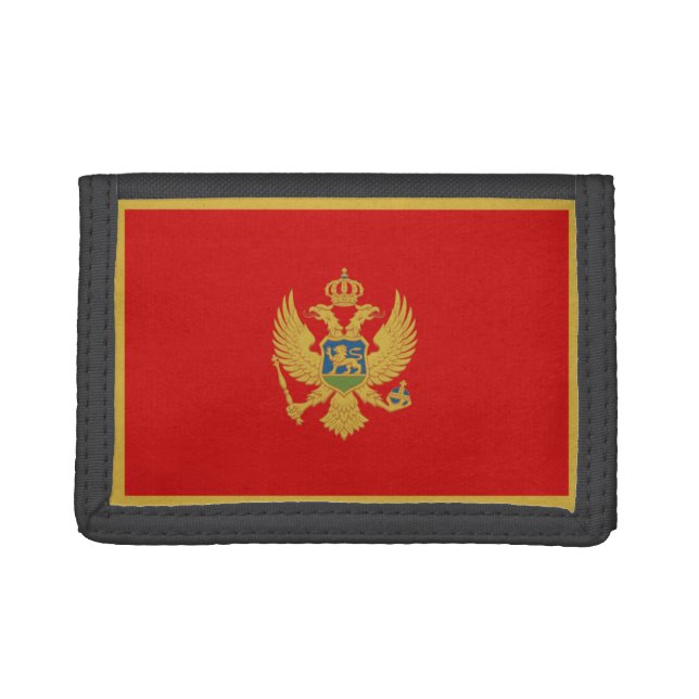 Montenegro Flag Wallet (Front)