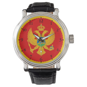 Montenegro Flag Watch