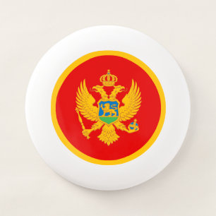 Montenegro Flag Wham-O Frisbee