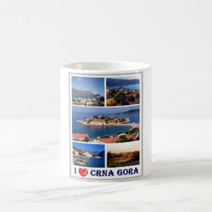 Montenegro - I Love - Coffee Mug