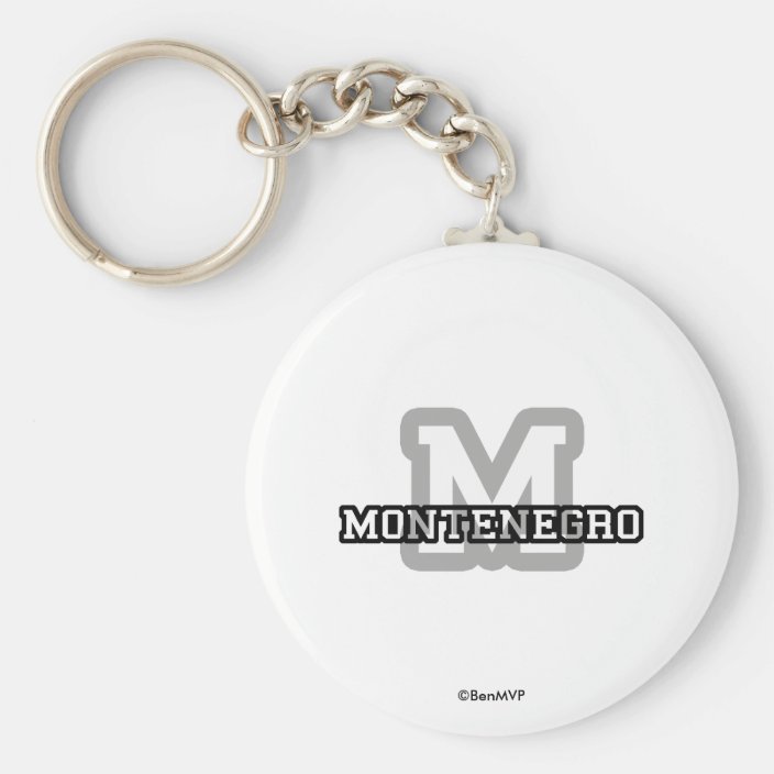 Montenegro Key Chain
