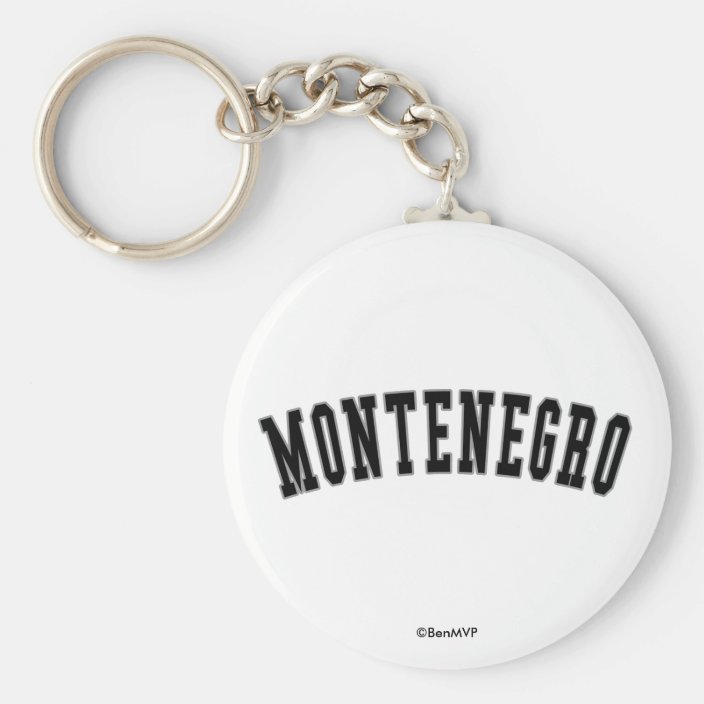 Montenegro Key Chain