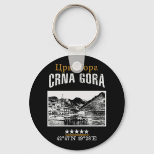 Montenegro Keychain