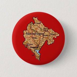 Montenegro Map Button