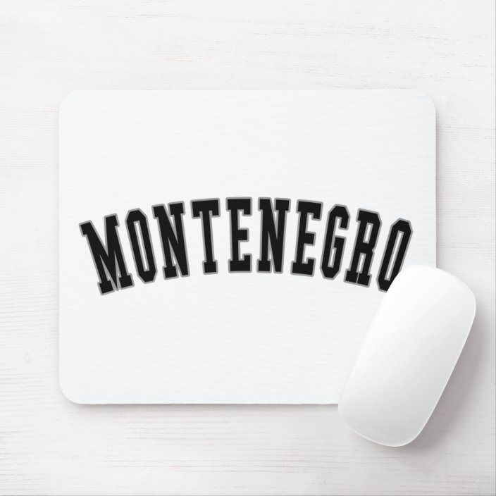Montenegro Mouse Pad