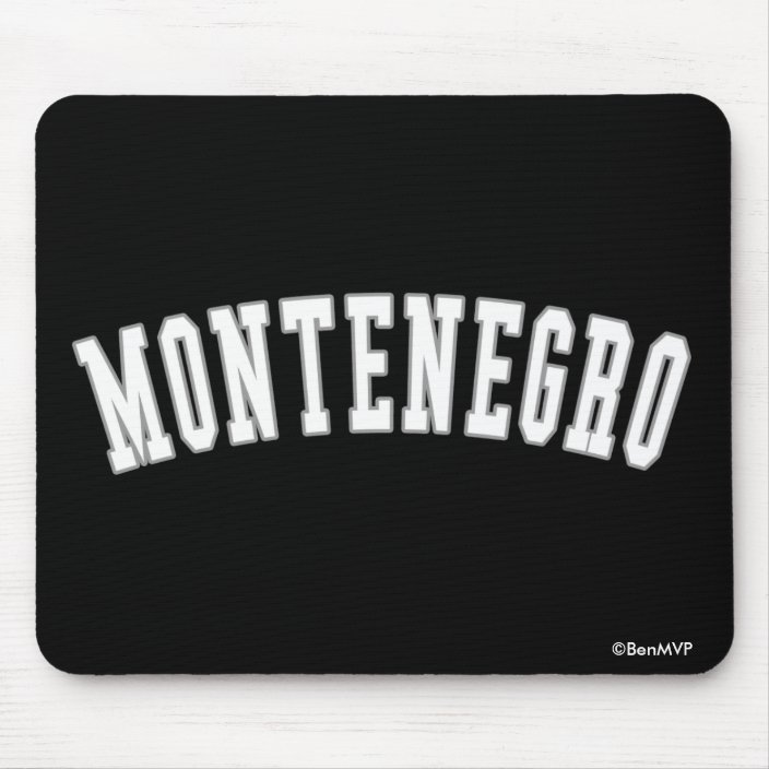 Montenegro Mousepad