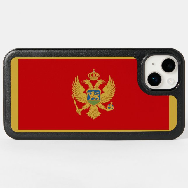 Montenegro Otterbox iPhone Case (Back Horizontal)