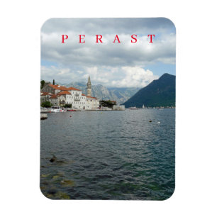 Montenegro Perast panoramic view magnet