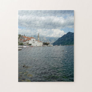 Montenegro Perast panoramic view puzzle