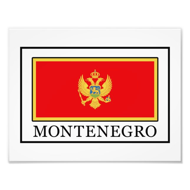 Montenegro Photo Print (Front)