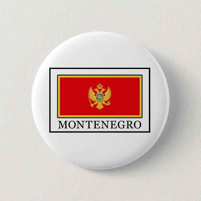 Montenegro Pinback Button (Front)