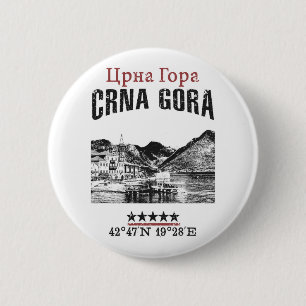 Montenegro Pinback Button