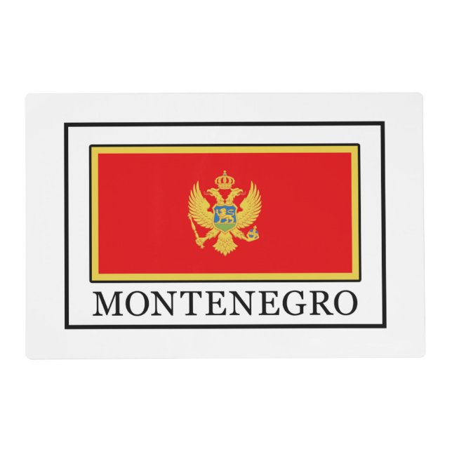 Montenegro Placemat (Front)