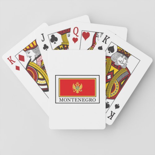 Montenegro Poker Cards