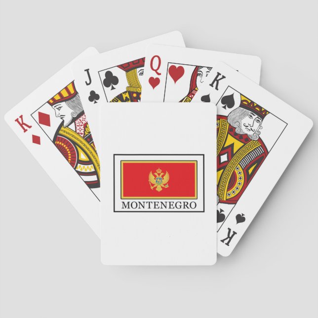 Montenegro Poker Cards (Back)