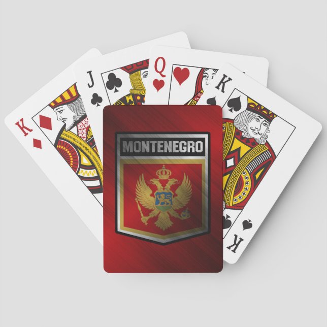 Montenegro Poker Cards (Back)