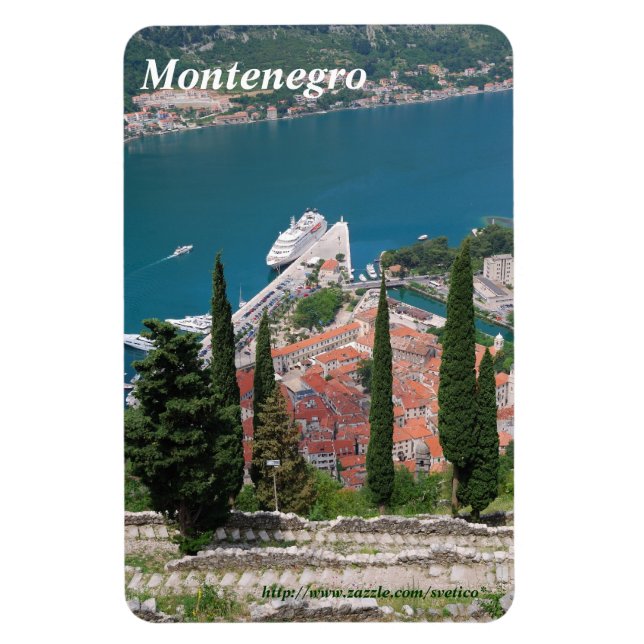 Montenegro Premium Magnet (Vertical)
