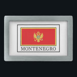 Montenegro Rectangular Belt Buckle<br><div class="desc">Montenegro</div>