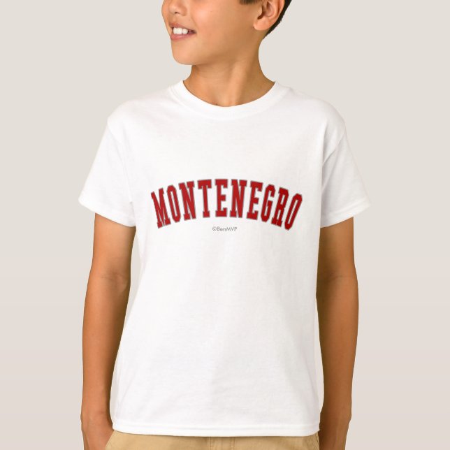 Montenegro T-Shirt (Front)