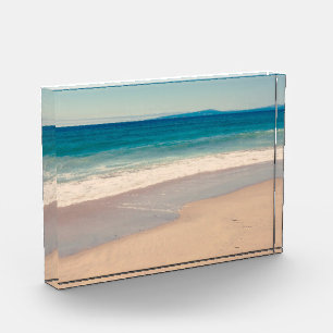Monterey Bay Beach Ocean Blue Scenic Photo Block