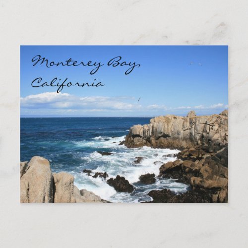 Monterey Bay California Postcard