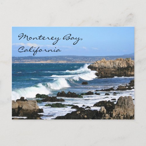 Monterey Bay California Postcard