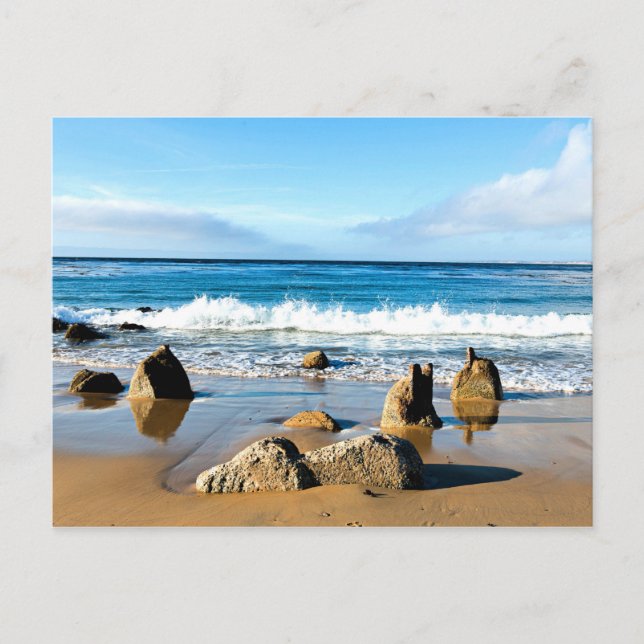 Monterey Bay, California scenic photograph Postcard (Front)