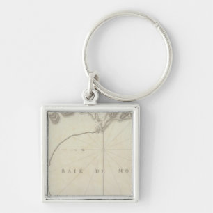 Monterey Bay Region, California Keychain