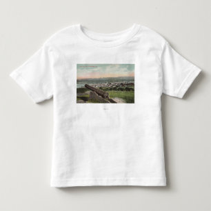 Monterey, CA - Bird's Eye View of Monterey Toddler T-shirt