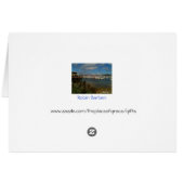 Monterey CA Cards (Back Horizontal)