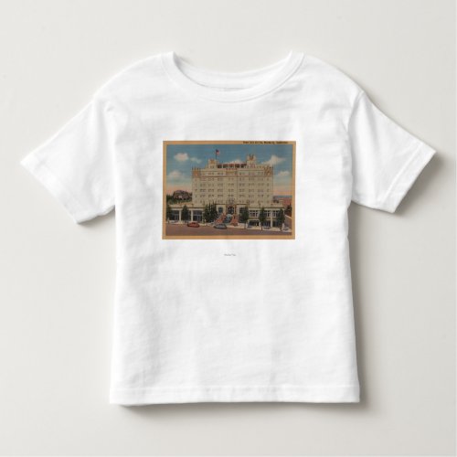 Monterey CA _ Hotel San Carlos View Toddler T_shirt