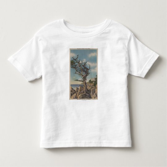 Monterey, CA - Old Witch Tree on 17 Mile Toddler T-shirt