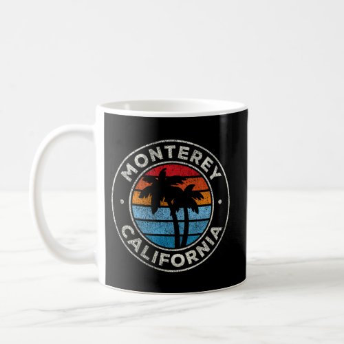 Monterey California Ca 70S Coffee Mug