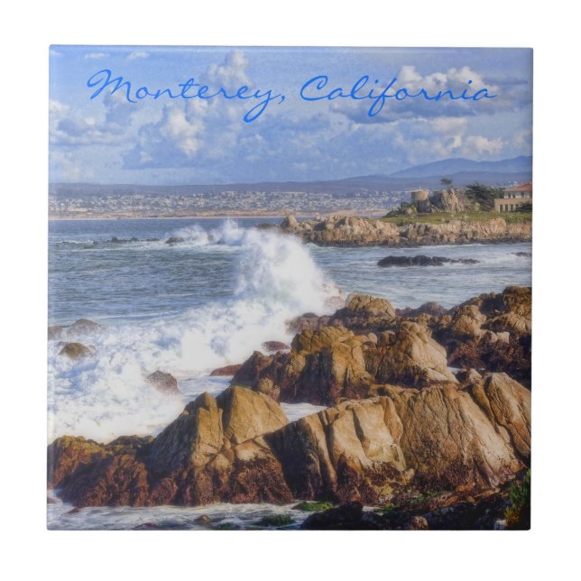 Monterey California Coast tile (Front)