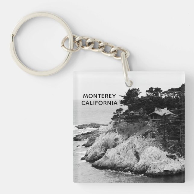 Monterey California Keychain (Front)