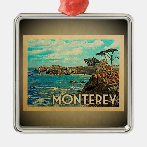 Monterey California Ornament Vintage Travel