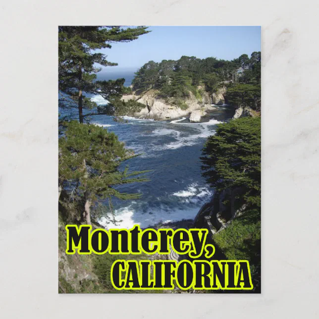 Monterey California Postage Postcard Zazzle