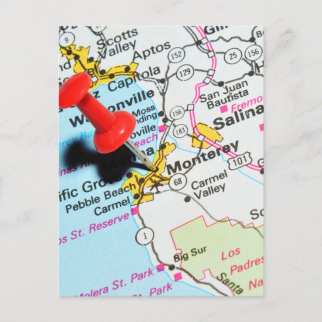 Monterey, California Postcard (Front)