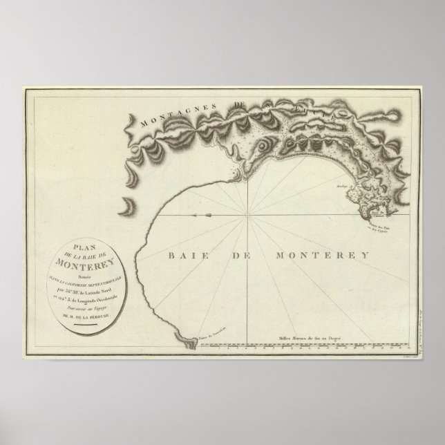 Monterey, California Poster (Front)