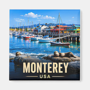 Monterey California USA Coastal History Magnet