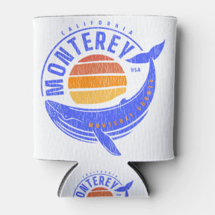 Monterey California Whale Can Cooler