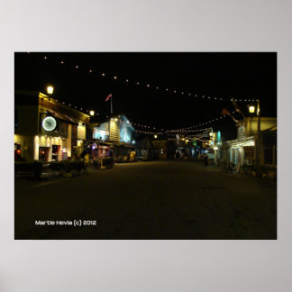 Monterey Fisherman's Wharf Poster