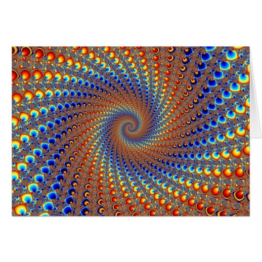 Monterey Fractal Art Cards (Front Horizontal)