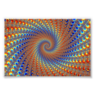 Monterey Fractal Art Photo Print