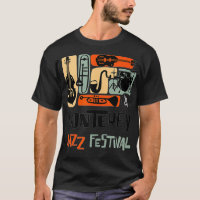 Monterey Jazz Festival Instrument Collage