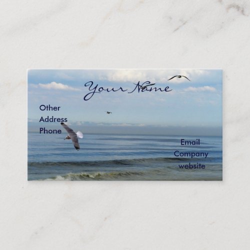 Monterey Scene Business Card