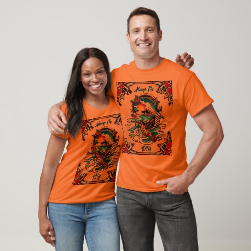 Monterey Tattoo Design A Symbol of Strength _ T_Shirt