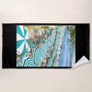 Monterosso al Mare, Italy Beach Towel