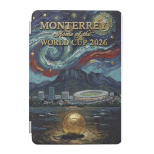 Monterrey 2026 Soccer Luxury Football Wall Art iPad Mini Cover