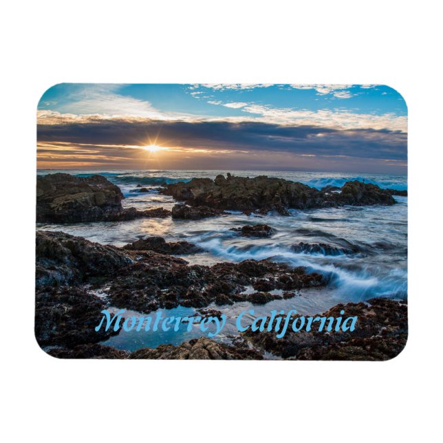 Monterrey California Magnet (Horizontal)